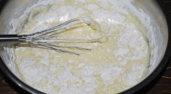 Блинный пирог с фаршем — рецепт приготовления
