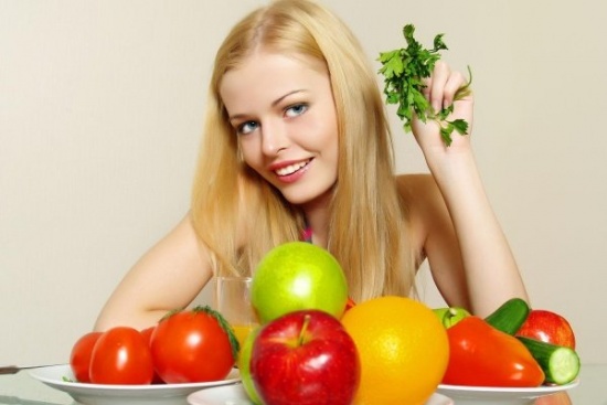 Диета для похудения с фруктами, ягодами и овощами
